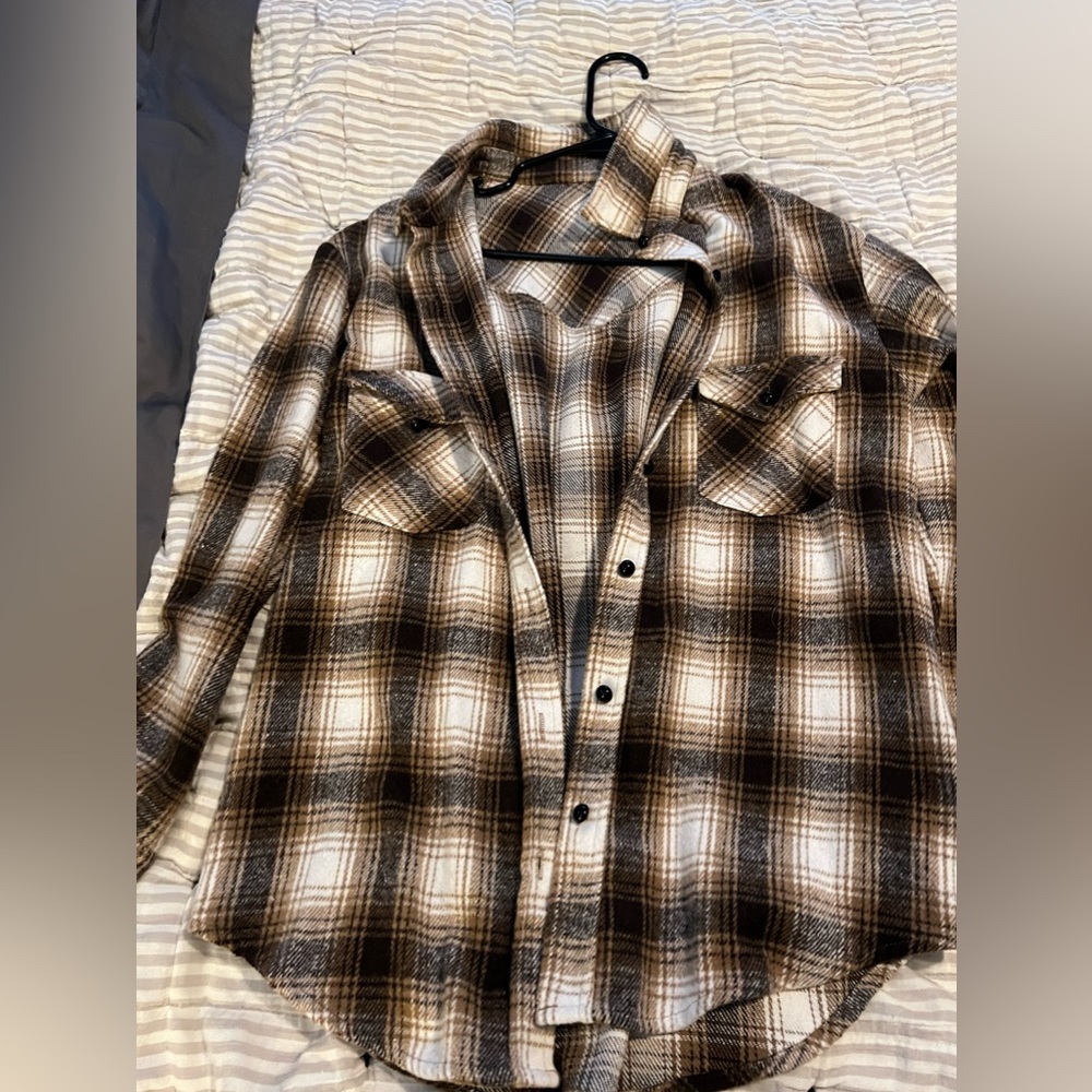 Oversized flannel